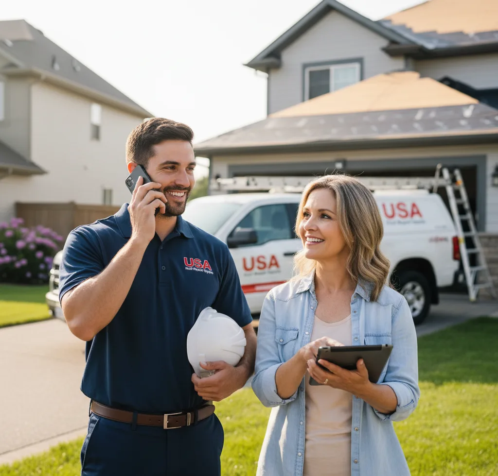 USA Roof Repair Experts customer support in Old Forge
